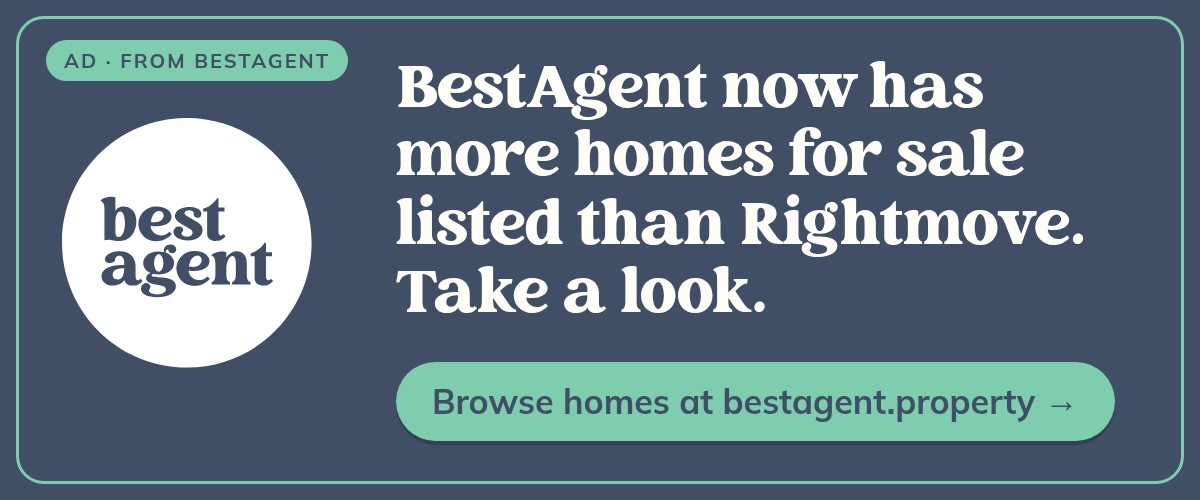 BestAgent now has more homes for sale listed than Rightmove. Take a look.